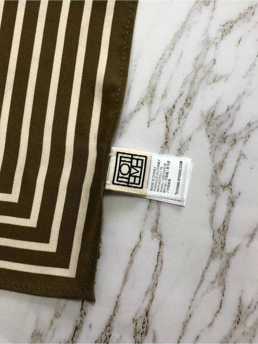 Toteme Silk Scarf